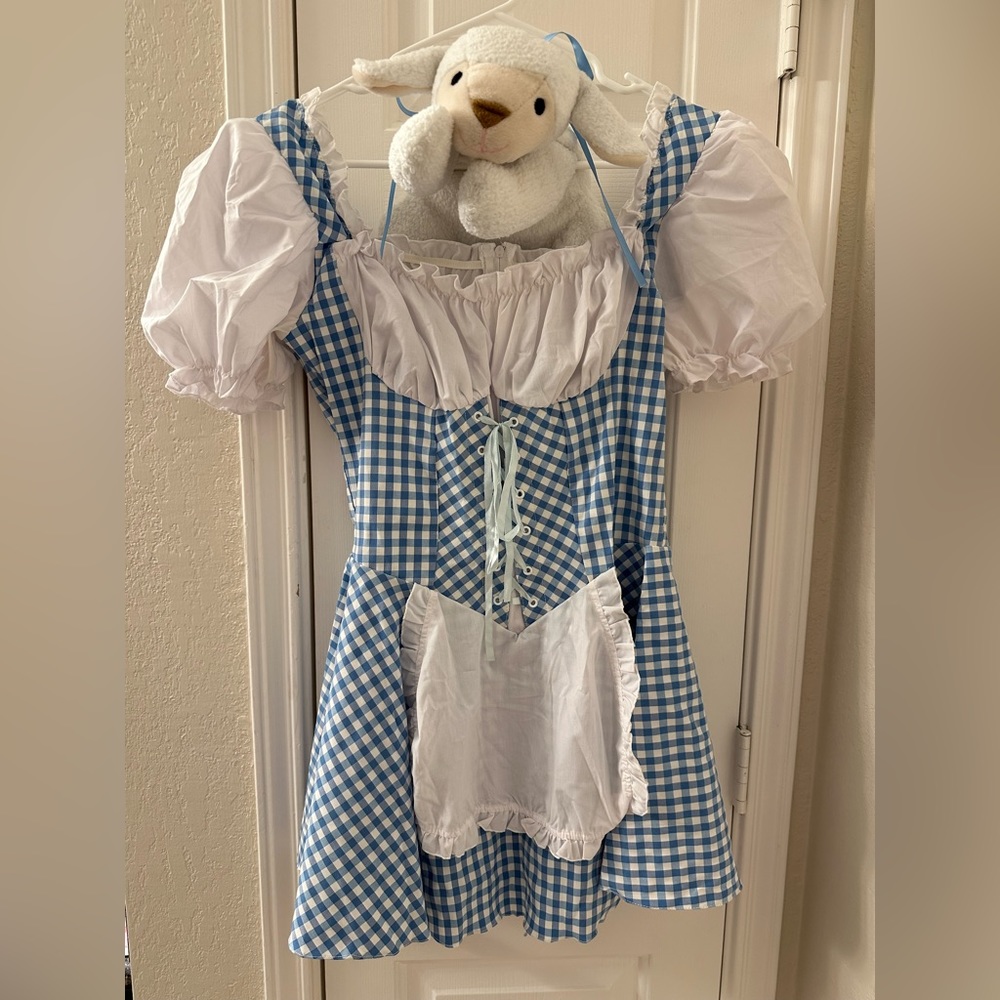 Legs Avenue Costume Mary Had A Little Lamb Or Dorothy Wizard of Oz